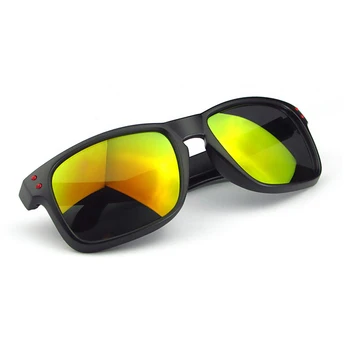 Bisiklet Siyah Çerçeve Gözlük Erkek Güneş Gözlüğü UV400 Oculos de sol Açık Seyahat spor güneş Gözlüğü Erkek güneş Gözlüğü Erkek güneş Gözlüğü