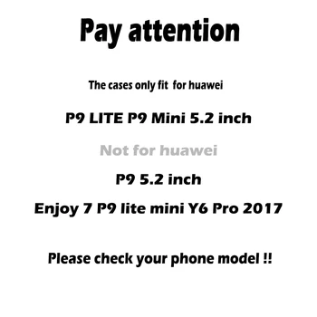 Dava İçin TAOYUNXİ Huawei P9 Lite G9 Lite ANS-L21 ANS-en iyi ANS-Sayısal ANS-Yemin ANS-L53 Silikon Durumda Yumuşak Hood G9 P9 Mini kasaları