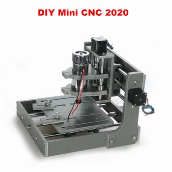 Mil ve step motor ile 2020 DİY MİNİ CNC Oyma Delme ve Freze Makinesi