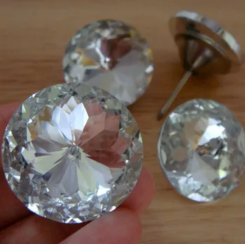 36 Görünümleri 20 mm Tırnak Diamante/Elmas Döşeme yatak başı Düğmeleri Kanepe, 25mm Kristal Düğmeler Erguvan, 30mm10pcs Toptan
