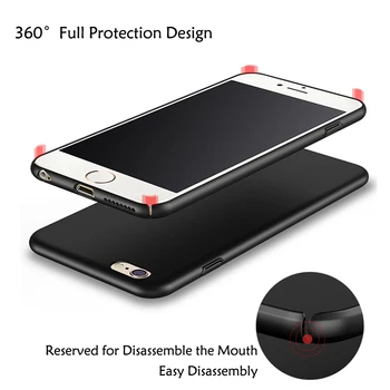 7 6 iPhone X için GerTong Lüks Sert PC Telefon kılıfı 6 Artı 5 5S SE taleplerini karşılamak Premium Mat Tam Vücut Rengi Kırmızı Telefon Kabuk S