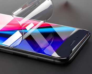 Samsung Galaxy A8 için HOLAZİNG Yumuşak HD ANti-Çizik Parmak 4D Tam Vücut Kapak Ekran Koruyucu Plus OTOMATİK hassas gözler Film Sabit