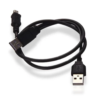 Marsnaska Yeni Gelen Siyah USB 2.0 Taşınabilir İçin Güç Kablosu B Erkek Ve 5 Port Mini-Pin Y İçin sabit disk