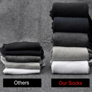 (6 Çift / Lot)2018 Bendu Erkekler Kış Sıcak Çorap Marka Garanti Anti-Bakteriyel Deodorant Rahat Nefes Alabilen Adam Çorap