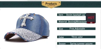 Şapka Bling Jean Snapback Şapka Kap şapkalı Kadın YY0241 Sıkıntılı Kristal Mavi Kot Erkek Beyzbol Şapkası Taslar Şapka Retro