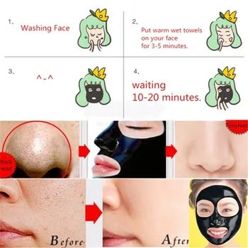 Derin Nemlendirici Yüz Maskesi Cilt Bakım Beyazlatma Yaşlanmaz Akne Tedavisi Anti Winkles Sıkılaştırıcı Mineral Çamur Yüz Güzellik Maskesi Kaldırın