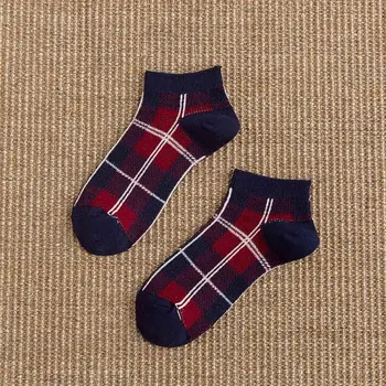 [COSPLACOOL]Casual Retro Ulusal Rüzgar Izgara Ekose Çorap Kadın Konfor Yumuşak Renkli Parlayan Meias İlkbahar/Yaz Yeni Ürün