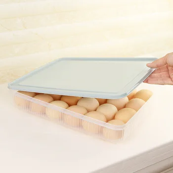 Mutfak Yumurta Saklama Kutusu Ajanda Buzdolabı Yumurta 24 Yumurta Ajanda Kabı Yiyecek Anlaşma Saklama Kabı Plastik Saklama Kutuları