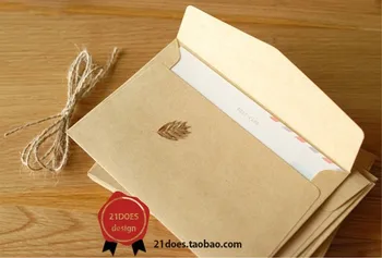 50 adet/ 160*110 mm vintage kahverengi kraft kağıt mini küçük depolama hediye pencere/enveloppe/sobres kraft/Paso/zarflar 21does ayarlayın