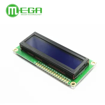 1 adet Akıllı Elektronik Arduino UNO 2560 Ahududu Pİ Kurulu Modülü Monitör 1602 5 V Mavi Ekran Ve Beyaz Kod LCD