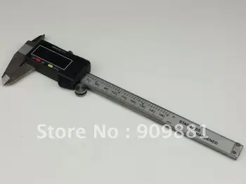 150 mm Paslanmaz Çelik Elektronik Vernier Kumpas 6inch 0.01 mm Dijital Kumpaslar Metrik/İnç Mikrometre Ölçüm Aracı