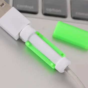 Kablo Koruyucusu Veri Hattı Renk Koruyucu Koruyucu Kılıf Uzun USB iPhone İçin Kapak Winder Şarj Kablosu Boyutu Kablosu