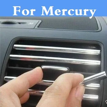 Mercury Grand Marquis Mariner Milan Montego İçin Hava Çıkışı Pano Şerit kapı Dekoratif Sticker stil U Araba