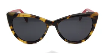 2017 Yeni Marka Deisgner Moda Kadın Kedi Gözü Güneş Gözlüğü Yapımı Asetat Bayanlar Vintage İçin Oculos Güneş Gözlüğü Polarize