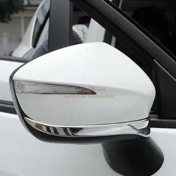 2017 Mazda K-3 YOLUN 2018 dikiz Aynası Süsler Aksesuarlar şekillendirme Kapağı ABS Krom Çıkartmalar K 3 Araba Dikiz-