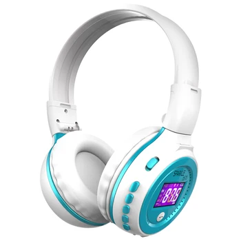 BAĞNAZ B570 Kablosuz Bluetooth V4 Stereo.İphone Samsung Xiaomi HTC / FM Radyo için Mikrofon Kulaklık Kulaklık Earpods İle 1 Kulaklık