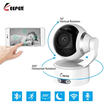 Kaleci 1080P Full HD Mini Kablosuz Wifi Kamera Güvenlik IP CCTV Kamera Ağ Gözetim Akıllı IR CUT Gece Görüş Kamera