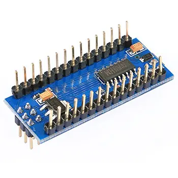 Sıcak sale10pcs Arduino Nano CH340 USB Sürücü NANO V3 İçin Uyumlu ATmega328P Nano 3.0 Denetleyicisi.0 Ücretsiz Kargo