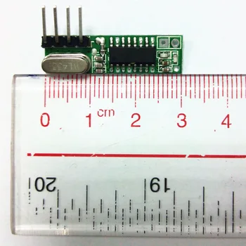 Arduino uno Diy İçin 1Set süperheterodin 433Mhz RF verici ve alıcı Modülü kiti küçük boyutu 433 mhz Uzaktan kumanda kitleri