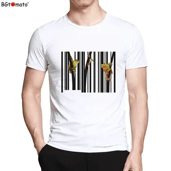BGtomato Yaratıcı stil kurbağa QR kod t-t-shirt erkekler kısa kollu gömlek süper Kaplan serin 3d Sıcak Satış yeni stil moda gömlek