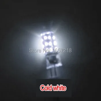 Yüksek kalite Dim G4 12 V 24 LED 859 Chip Silikon Lamba DC Crystal Mısır Işık 1.5 W Ampul Aydınlatma 10 adet/Lot Led