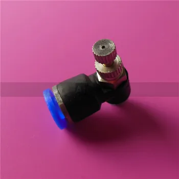 Co2 lazer kesici gravür Boru için 6 mm kafa hava boru bağlantısı hava desteği/hava ayarlayıcı