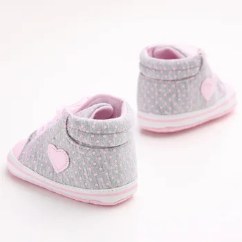 Wonbo Sonbahar Dantel-İlk Yürüyüşe Ayakkabı Klasik Ayakkabı Kadar Rahat Bebek Ayakkabıları Yenidoğan Bebek Ayakkabı Polka Kız Dots Bebek
