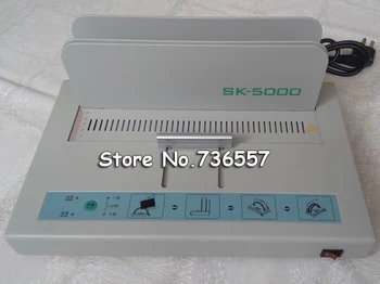 1 ADET 220V 50 Hz 100 WATT SK5000 Sıcak Tutkal Ciltleme Makinesi Masaüstü Mükemmel Kağıt Termal Bağlayıcı Elektrikli Metal Kitap Makinesi