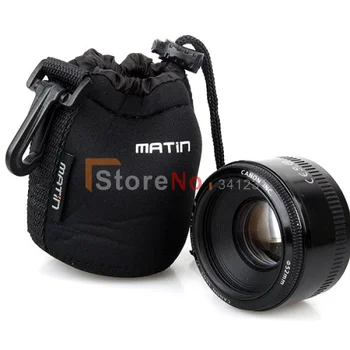 Canon İçin Yeni 4 adet S+M+L+XL Boyutu Neopren kamera DSLR Lens Yumuşak Kılıf Çanta Nikon Sony Pentax Ücretsiz kargo& Toptan