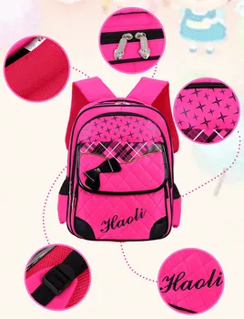 Kızlar için sevimli Prenses Okul Çantaları Çocuk Sırt çantaları çocuklar İlkokul Çocukları Bookbag Sırt çantası mochila güzel Karikatür