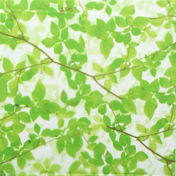 *Cm Yeşil Yapraklara Cam yeni Varış 45 cam Filmi Etiketi Odası Gizlilik Koruması Güzel Dekoratif Film Buzlu