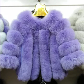 S-3XL artı boyutu Kış Yeni moda marka Sahte tilki kürk ceket kadın sıcak dikiş kalın Faux kürk wj986 ücretsiz kargo