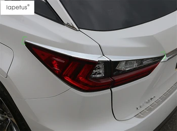 Çerçeve Dekorasyon Kalıp Trim Kapak 2016 Lexus RX450H RX200T İçin aksesuarlar - 2018 Arka Kuyruk Işık Lambası Kaşları Bagaj Kapağı