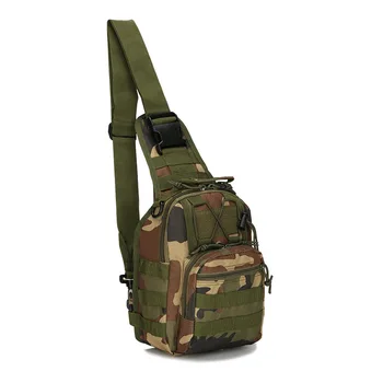 Küçük göğüs çantası dağ açık omuz çantaları ordu kamuflaj taktik spor sürme tırmanma açık taşınabilir çanta