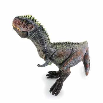 Wiben Jurassic Giganotosaurus Aksiyon & Oyuncak Hayvan Modeli Koleksiyonu Canlı El Hediyelik eşya Plastik oyuncak Dinozor Figürleri Boyalı