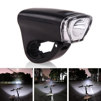 300 LM Süper Parlak Bisiklet Işık Bisiklet Far 3 Modu Güvenlik Torch Bisiklet Far Bisiklet Işık Siyah el Feneri LED