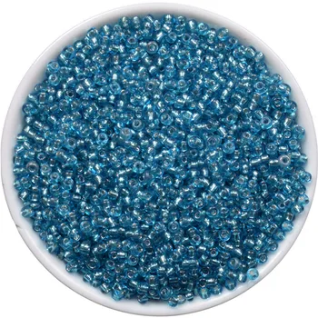 Yeni 2MM 1000 Adet DİY Mavi Yuvarlak Çek Kristal Cam Spacer Gevşek Tohum Boncuk Takı Bulguları Takı Yapma