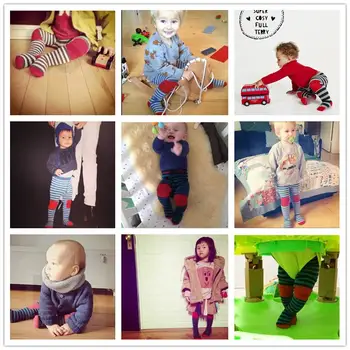 0 perakende-36months tayt çorap moda kalınlaşmış çocuk Çocuk bebek Bebek Penye bahar, sonbahar, kış, sonbahar çizgili