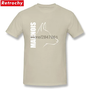 Ucuz Fiyatlandırma Erkekler Aptal Köpeği Belçika Malinois Gömlek Kısa Marka Özel Tasarım Tişört Beyler Boyunda Kollu T