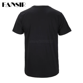 Rock Gömlekler Erkek Erkek Baron Samedi Erkek %100 Pamuk Kısa Kollu Aile Marka Giyim Tshirt