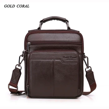 206 erkekler için sıcak satış 2017 yeni stil messenger çanta Yüksek kalite Doğal gerçek deri çanta iş rahat omuz Çantaları # -