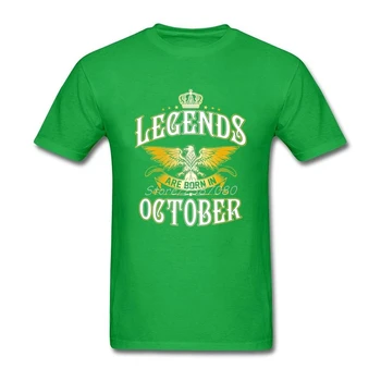 Efsaneler Ekim T Shirt O Doğar-yaka Pamuk Kısa Kollu Tişört Erkek 2017 Yeni 3d Yazıcı Büyük beden T-shirt Komik