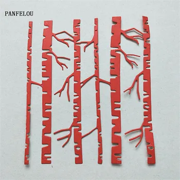PANFELOU Noel woods kart albümü kağıt metal tekne ölmek Defteri, kesim kalıpları, punch kesim kalıpları şekil