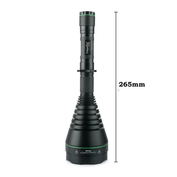 Uniquefire IR 940nm Kızılötesi İnanılmaz Feneri T75 75mm Dışbükey Lens Zoom İşlevi Meşale+50mm Baş vurmak Işık Seti Led