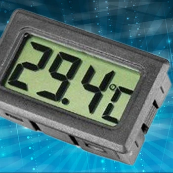 Buzdolabı için sıcak LCD Dijital Termometre Prob Buzdolabı Termometre Thermograph -50~ 110 Derece 1M