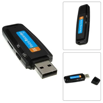2018 Yeni varış U-Disk Dijital Ses Kaydedici Kalem Şarj Cihazı USB 32 GB Micro SD TF Yüksek Kalite Sürücü Flaş