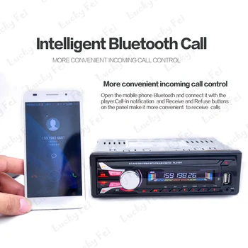 Yeni 12 V Bluetooth Araç Radyo MP3 Çalar çıkarılabilir dechatable Ön panel MP3 FM fonksiyonu /USB/SD/ Kayıtlı 1 DIN Dash