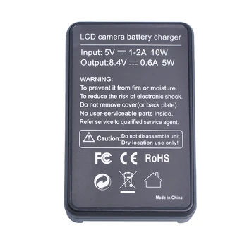 Sony NP için LCD USB Şarj Cihazı-FV100 FV100 NP FV100 Batarya DCR-DVD103 XR100 için Sony HDR-XR550/E HDR-XR350/E HDR-XR150/E