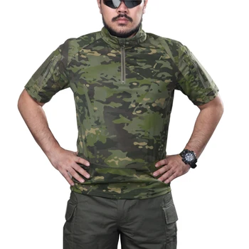 SİNAİRSOFT Kamuflaj Av Kıyafetleri Airsoft T-shirt doğa Sporları Kamp Yürüyüş Survival Gear Tactical Paintball takım Elbise Gömlek