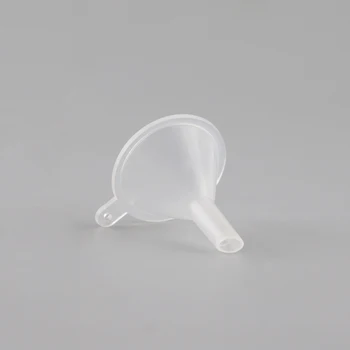 Şeffaf Plastik Mini Küçük Huniler/Dolgu, Parfüm Sıvı Uçucu Yağ Ayırıcı, DİY Sıcak Dolum Laboratuvar Huniler Aracı Ambalaj